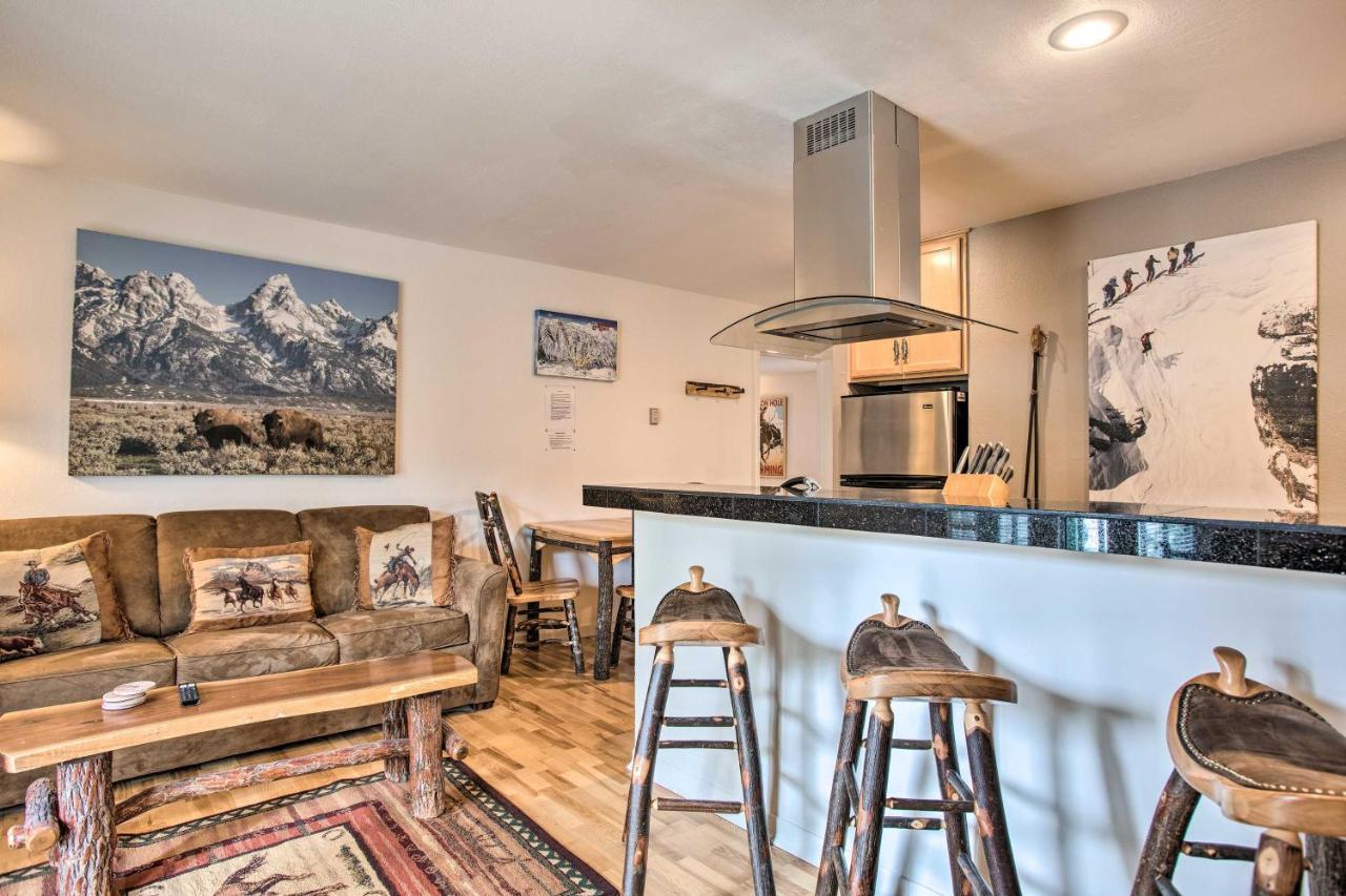 Skiers Dream Upscale Condo By Teton Village! Wilson Bagian luar foto